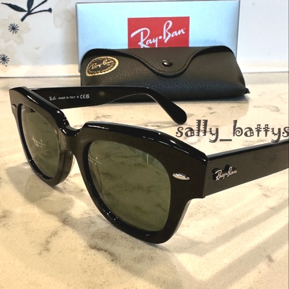 Ray-Ban (Store Display) State Street Black RB2186 - Picture 6 of 17